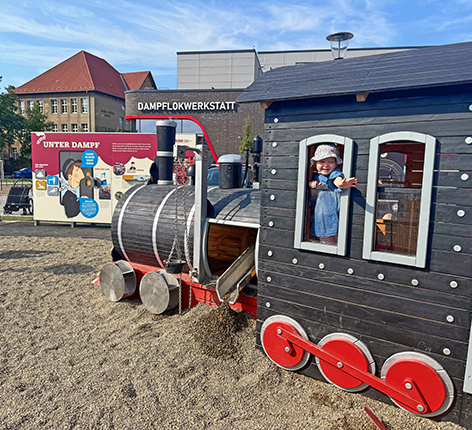 Spielplatz an der Dampflokwerkstatt