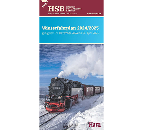 Winterfahrplan bis 24. April 2025